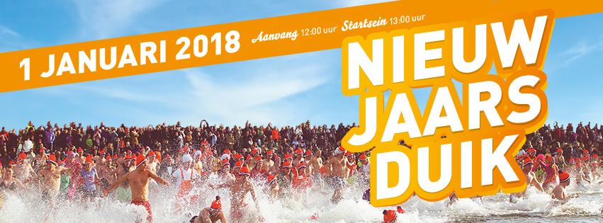 Op maandag 1 januari 2018 om 13:00 uur is het weer zover: de traditionele Nieuwjaarsduik Groote Wielenplas Rosmalen! Ben jij er (weer) bij?