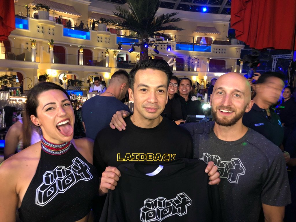 DBTnation's tweet photo. @LaidbackLuke pic attached. Happy holidays 2 u &amp; ur fam. Hope 2 see u soon for @willislm 2 crush us both in the gym! https://t.co/AOc8DjSsml