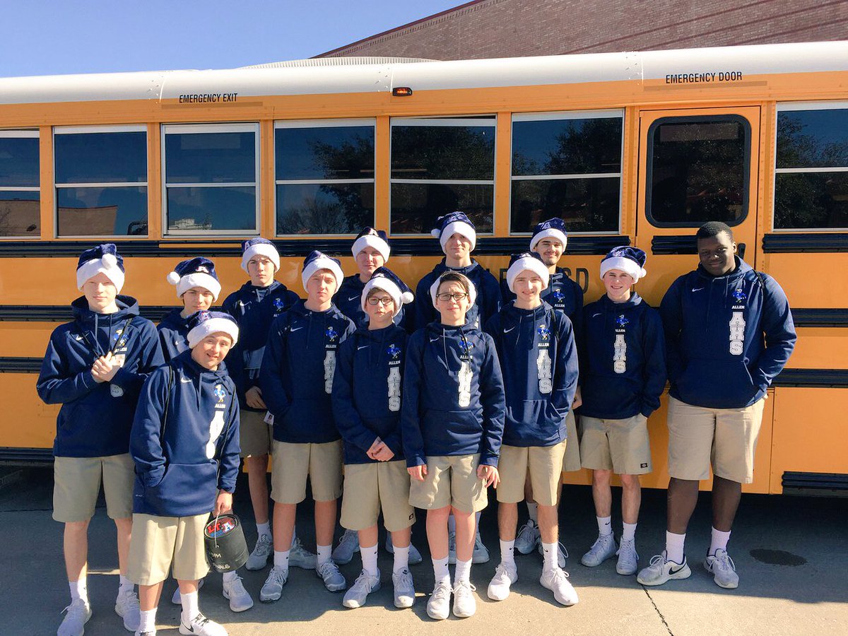 ACrewAllen's tweet image. All A-Crew wants for Christmas is an Allen Eagles state title! 🏆🏈🦅