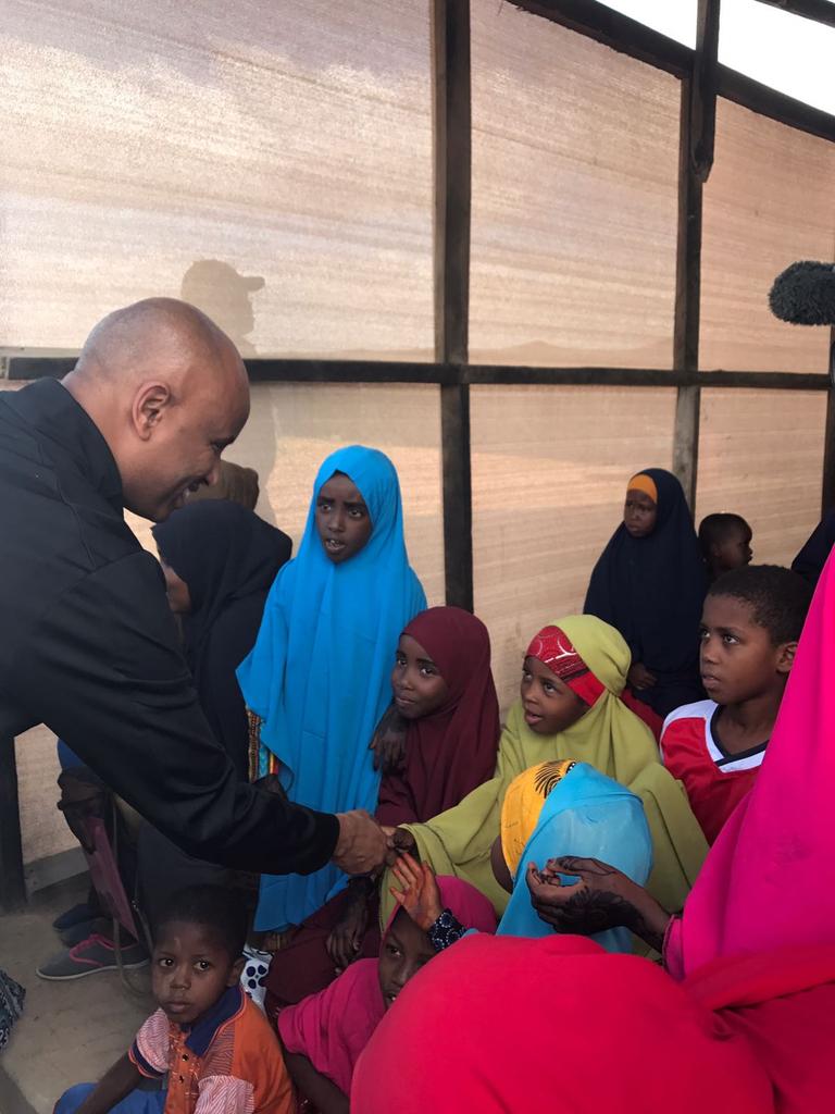 Visited the 26 year old &amp; the world's largest refugee camp #Dadaab with <a href="/RefugeesChief/">audi_press</a> Filippo Grandi.

Amazing to see and learn how Refugees in the camp are being resourceful and engaging in entrepreneurship to improve their lives.