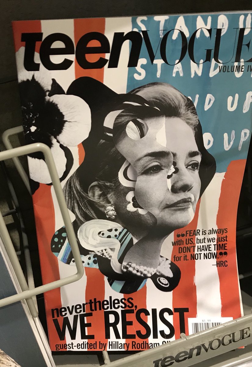 Well done <a href="/TeenVogue/">Teen Vogue</a> making this 30 year old woman pick up this months magazine