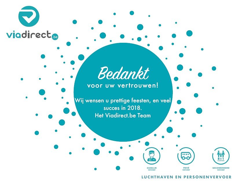 ViadirectBe's tweet image. 🎄🎉 Merry #XMas &amp;amp; Happy New Year! 🎁🎆
#viadirect #luchthavenvervoer #airportshuttle #personenvervoer #sintniklaas #waasland #reizen #travel #vakantie #holiday