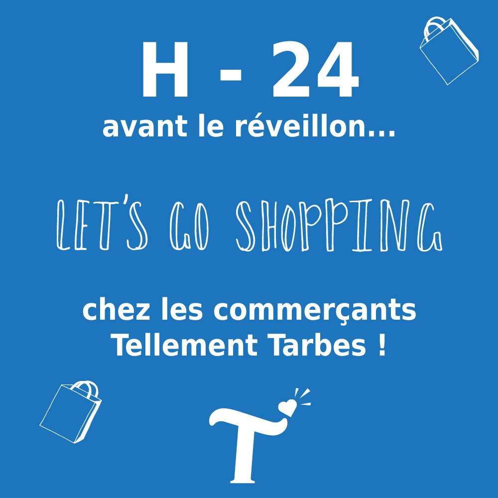 TellementTarbes's tweet photo. Encore une journée pour finir vos préparatifs... 🎄🛍️🎁🎅🎉
#TellementTarbes #Noel2017 #Reveillon #shopping #repasfestif https://t.co/Ks3wmf3ZRY
