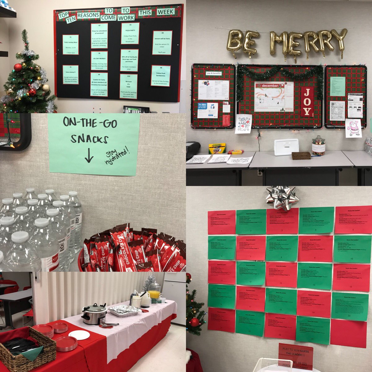 Bringing joy to the T1831 break room! 🎄🥞 #FFFevent #WeLoveOurTeam <a href="/JansonKinsley/">Janson Kinsley</a> <a href="/Howard_JoshT/">Josh Howard</a> <a href="/rachkueter/">Rachael Kueter-Lampe</a> @GabsLinder