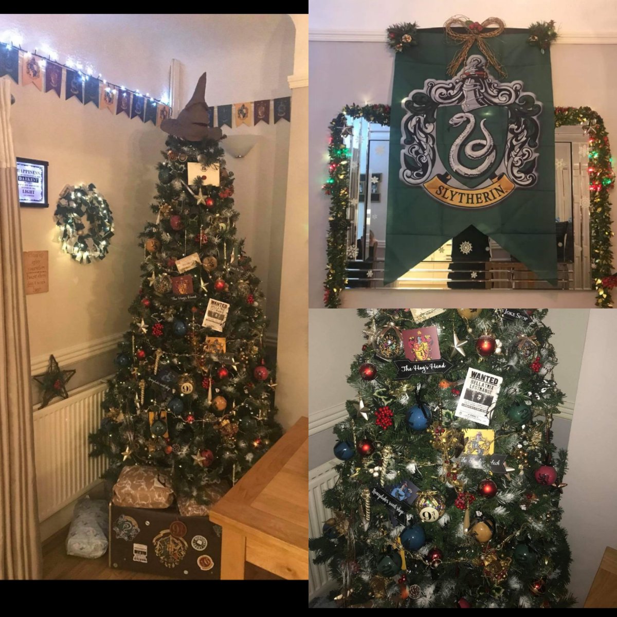 jadoplaydo's tweet photo. We are having a Harry Potter Christmas in the Swann household @jk_rowling #harrypotter #slytherin #hogwarts 🐍⚡ https://t.co/jzfvJ1gKWY