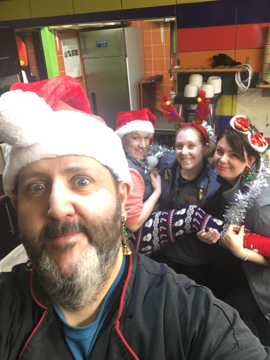 Xmas in the mad house that is Funky Towers 😳😂😂😂