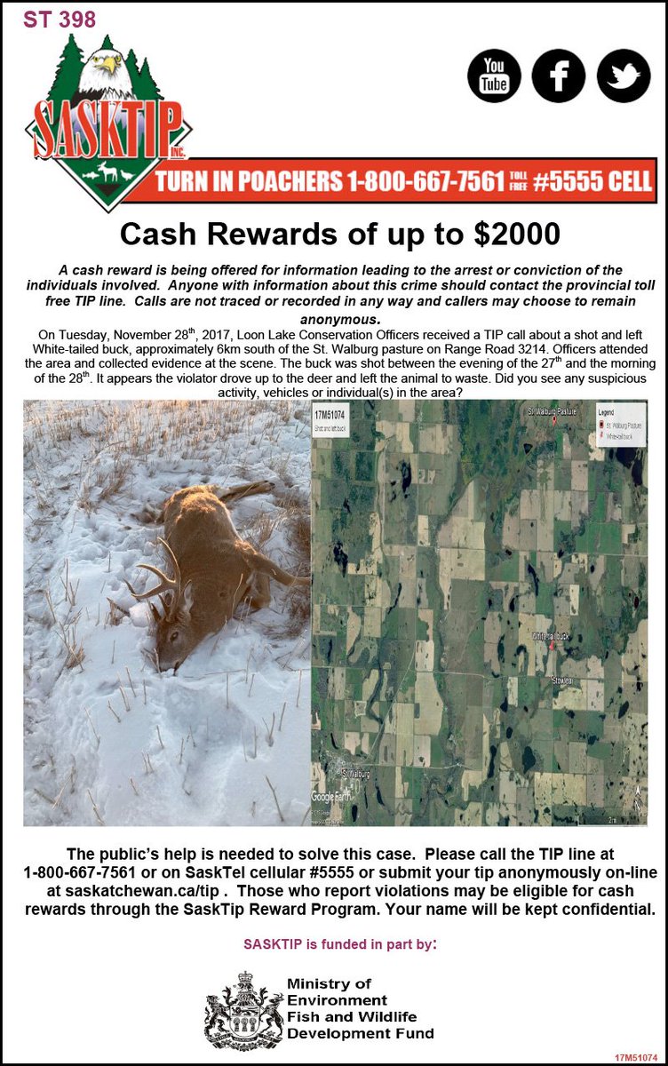 Sasktip's tweet image. More unsolved cases that need your help! If you have any info call the toll-free TIP line 1-800-667-7561 or #5555 from a Sasktel cellphone. You can also report online at saskatchewan.ca/tip #sktip