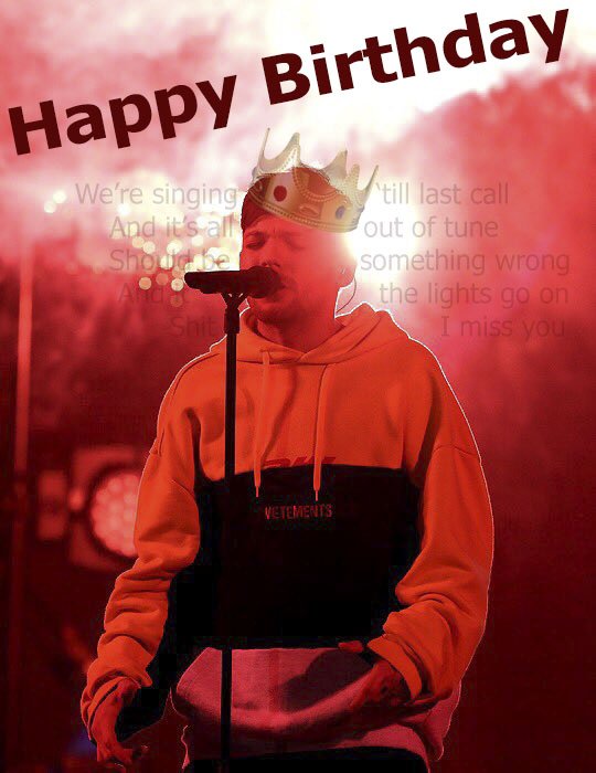 Happy Birthday! Be happy! Try to save you would not be happening.  