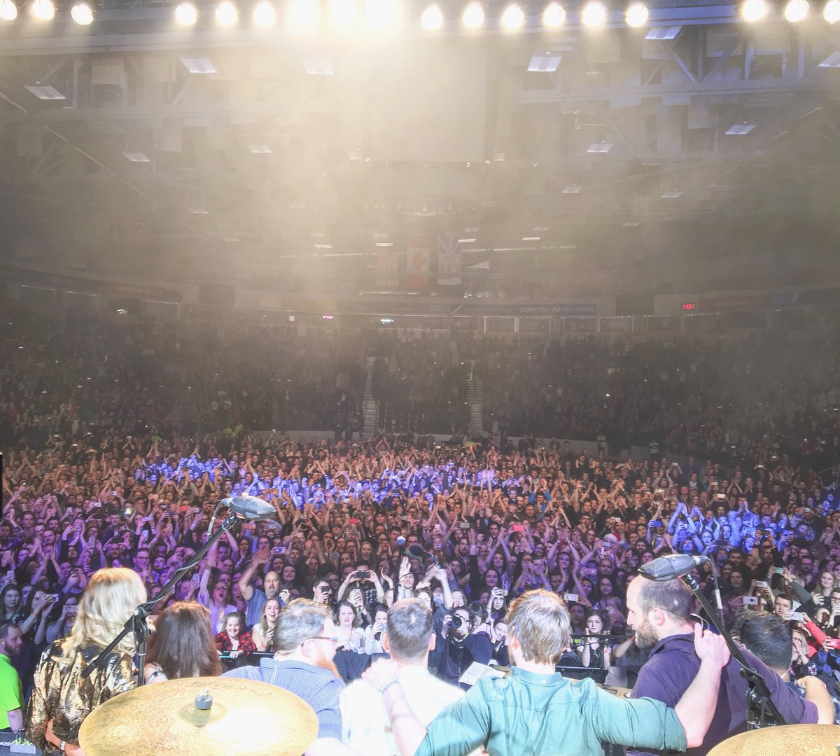 Thanks everyone for this last week - the outpouring, the singing, the crying, the cry-singing. Such love from every angle. Last night was overwhelming. Last decade was overwhelming. Knows we're not feeling nostalgic &amp; wornout &amp; utterly blessed today XO