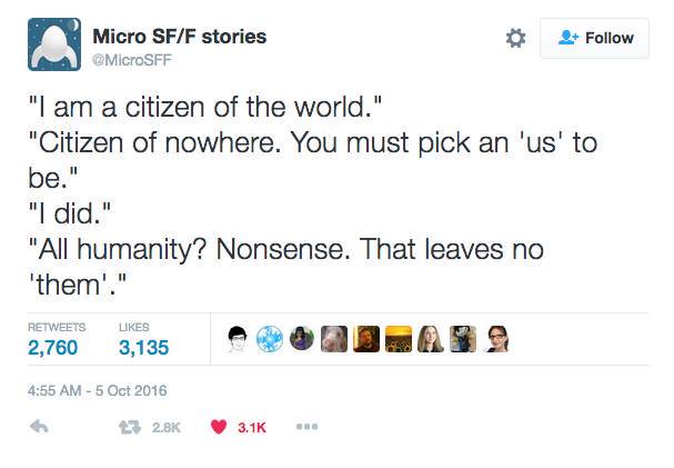 Citizen of the world.