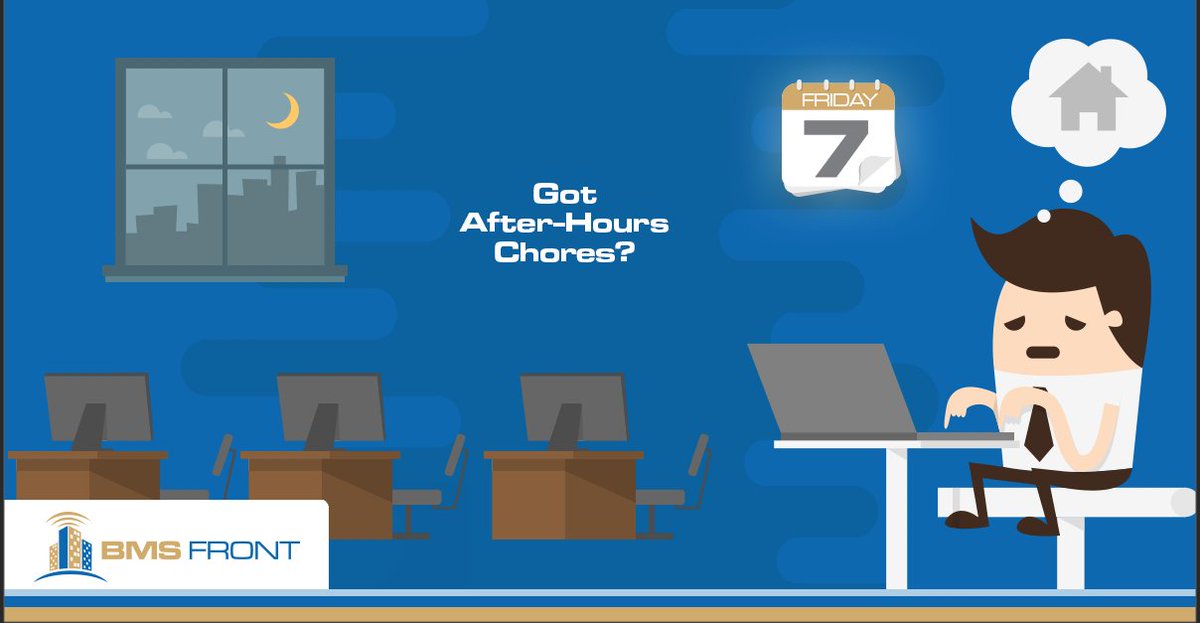 BMSFront's tweet image. Stuck handling last minute after-hours service requests from tenants? 
  Let BMS Front automates after-hours for you.