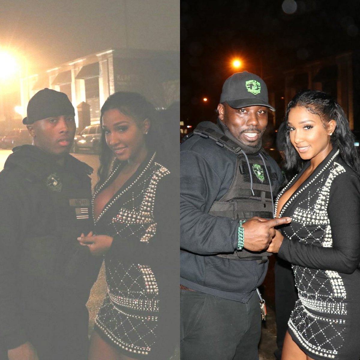 sergeantofarmss's tweet photo. S/O To @sgt_arms_security  CEO Myles And COO Marquis, Alongside The Beautiful  @realberniceburgos Thank You For Allowing Us To Give You The Proper Service You Deserve. Until Next Time. Also S/O to @vippresidential24 @cheflifemylife For Having Us#SGTARMS #gogreen#vippresidential24 https://t.co/j6RYPV5MHT