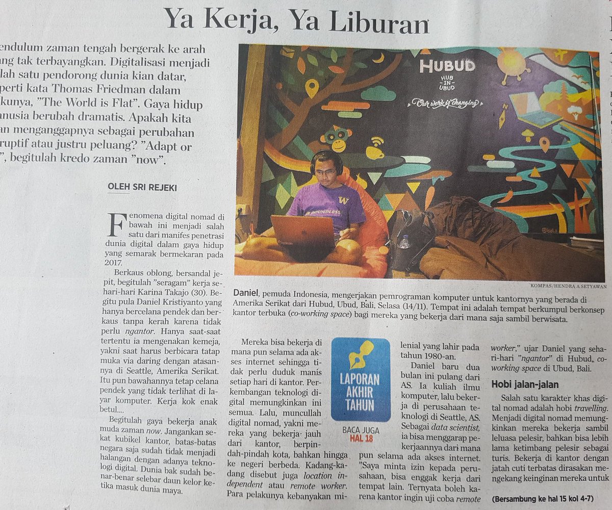 mantap nih mas bro <a href="/kristiyanto_/">D K</a> 
Ya Kerja, Ya Liburan