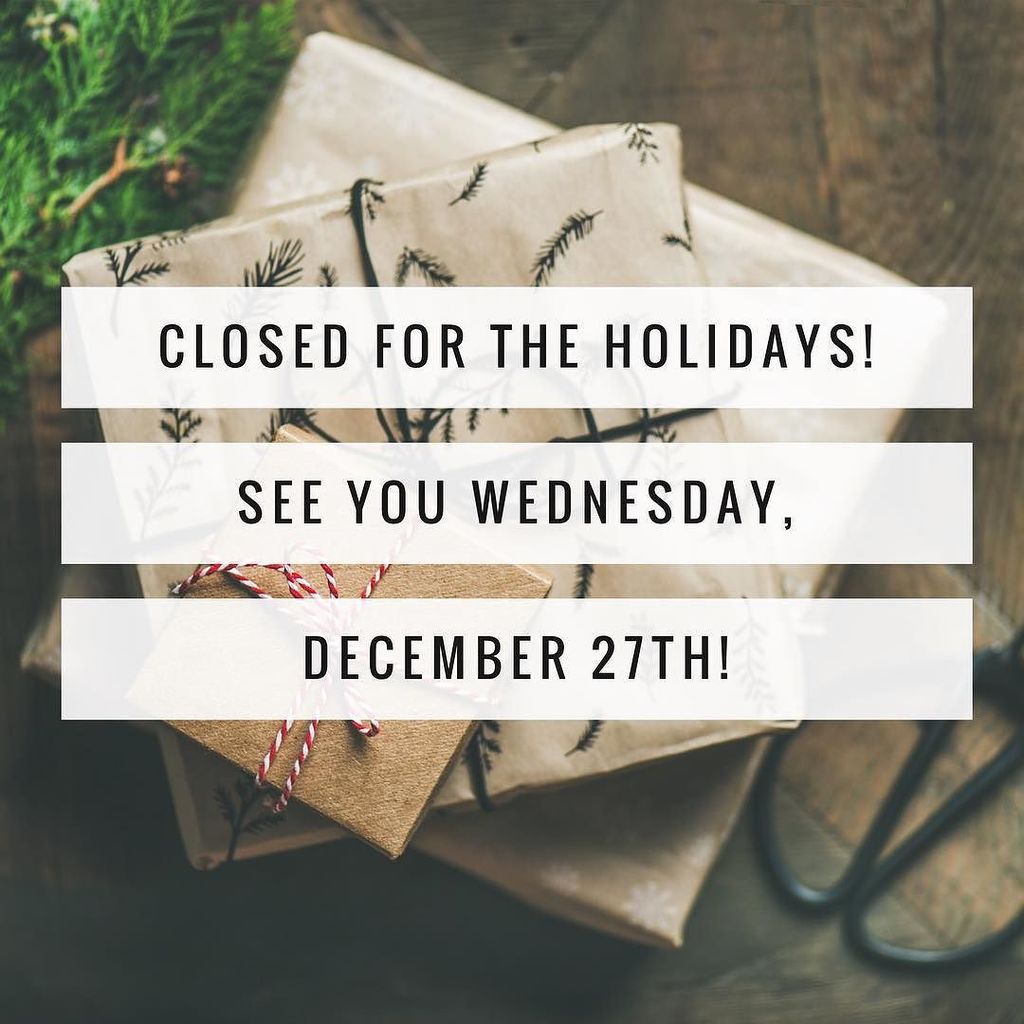 jbangssalon's tweet photo. It’s officially Christmas break for all your hard working j.Bangers! We love you and are so thankful you’re apart of our family. We wouldn’t be @jbangssalon without you! #merrychristmas #happynewyear #happyholidays https://t.co/lxIRAkHrqF https://t.co/0ADtEPrTjz