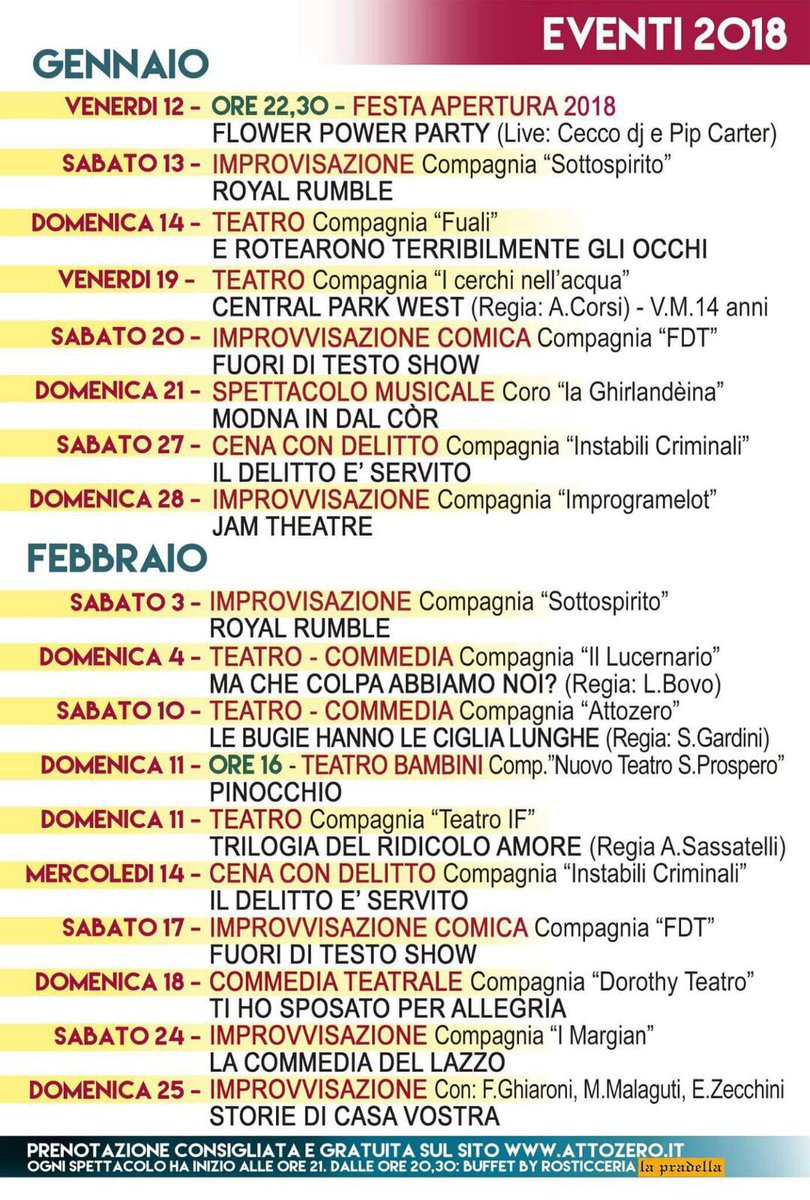 atto_zero's tweet image. #2018isComing #spettacoli #Teatro #Musica #Danza #Attozero #modena 

#SaveTheDate 
#12gennaio2018 #flowerparty