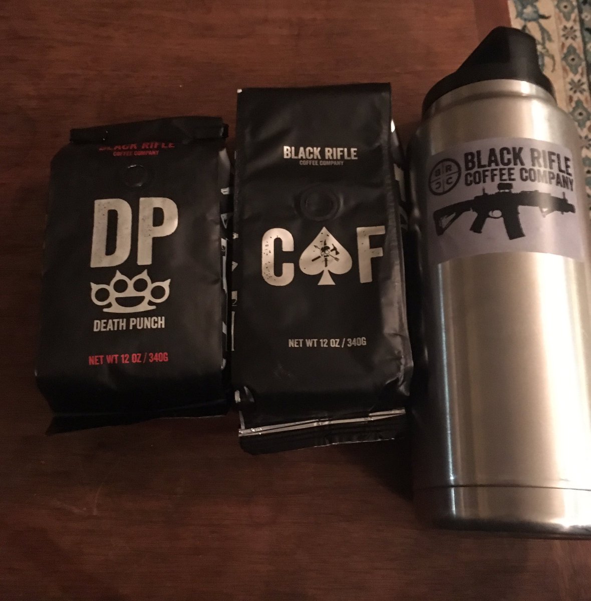 FreedomBeerGuns's tweet photo. Resupplied just in time @blckriflecoffee @FFDP https://t.co/dUhOLJpXE9