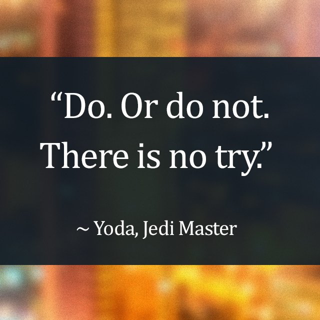 debtalbot23's tweet photo. Do Or Do Not
#Inspiration Quote https://t.co/rsslcrT1KD