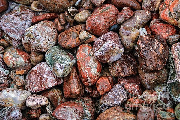 Lake Superior has such colorful stones! - “All the Stones” - rcnaturephotos.pixels.com/featured/all-t…   #lakesuperior #rock #stones #colorful #nature #natureabstract #colorfulstones
