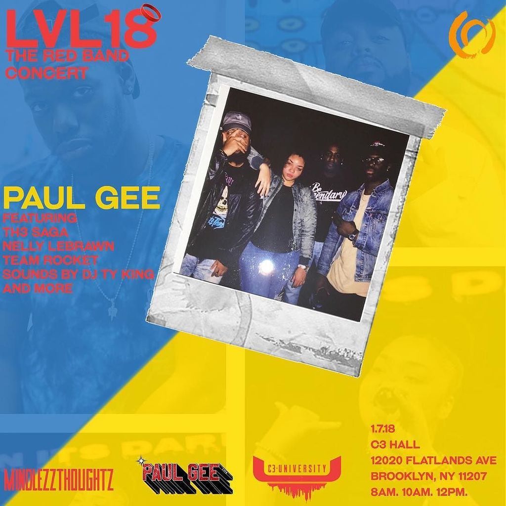 doubleahitmusic's tweet photo. January 7th ‼️ 8am | 10am | 12pm in C3 Hall

FREE! 
Kick off 2018 the right way with my bro @paulgeetv 💪🏾 Feat. @th3saga @lebrawnnn #TeamRocket with Sounds by @djtyking! https://t.co/dw0zkF1Xy7 https://t.co/wd2pAYEHAU