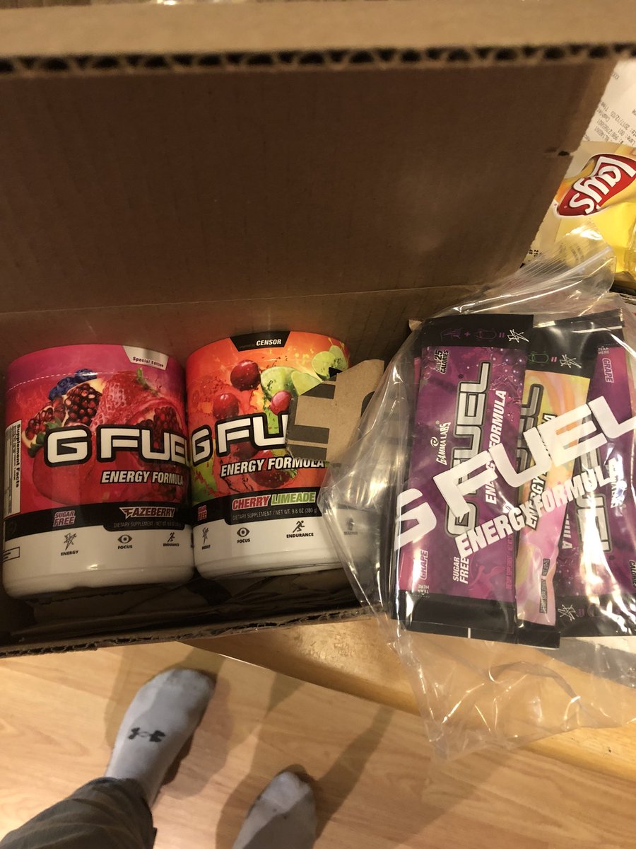 Christian_L19's tweet image. @FaZeJinx GFUEL Came In Man. Thanks Again. Appreciate It. #FaZeUp #UseCodeJinx #MonkaS
