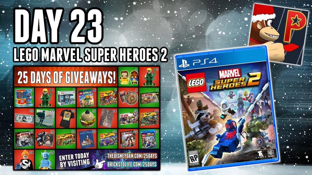 BricksToLife's tweet photo. Day 23 of the 25 Days Of Giveaways Is Here!

It's your chance to assemble the Avengers with a copy of the awesome new #LEGOMarvel2 thanks to @PackAttack04082!

New ways to enter! So drop by and update your entries!

Enter at https://t.co/QpbRsBMrRx

 #Giveaway #LEGO https://t.co/mBj5p4iSWn