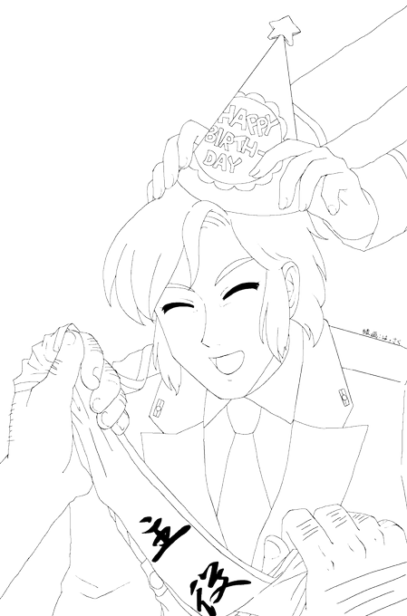 線画を晒すと誰かが色を塗ってくれるかもしれないのtwitterイラスト検索結果 古い順