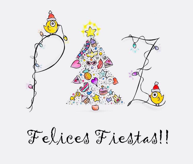 LaTrupSolidaria's tweet photo. ¡Les deseamos unas muy felices fiestas y nos unimos al soplo de esperanza de un 2018 con paz y momentos repletos de alegria! 
🎅🏻 🎄🎊😍💫 
#FelicesFiestas #Paz #Alegria #Felicidad https://t.co/WmhE2dzw3t