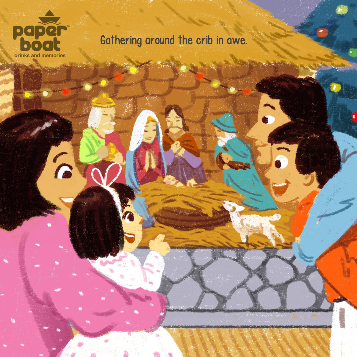 Christmas comes, and with it, plum cake and the best nativity in the neighbourhood.