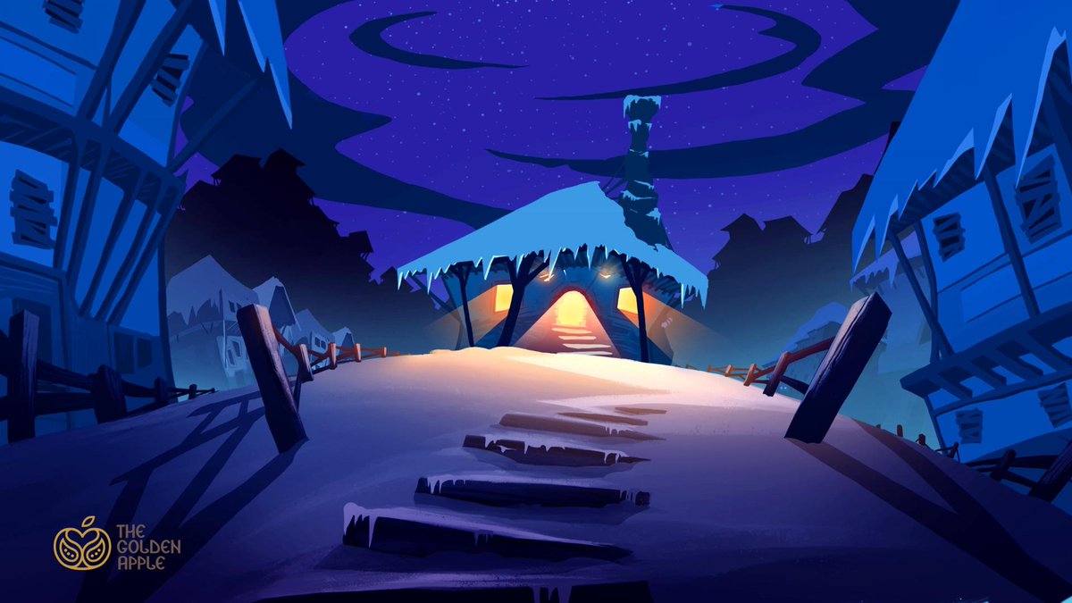 StudioZmei's tweet photo. Koleda is the most magical time of the year. In The Golden Apple universe the cold months are filled with celebrations and traditions where humans &amp; spirits honour the return of the Sun &amp; the neverending cycle of life... https://t.co/q8QWHTgl9K Our team wishes you happy holidays! https://t.co/3EdqFbtkAm