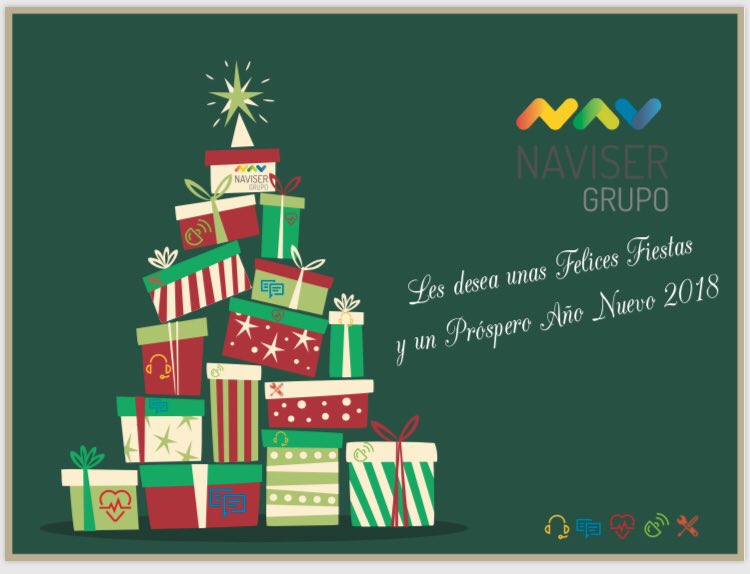 Desde el #GrupoNaviser os deseamos una #FelizNavidad y #ProsperoAñoNuevo

Nuestros mejores deseos para estas fiestas