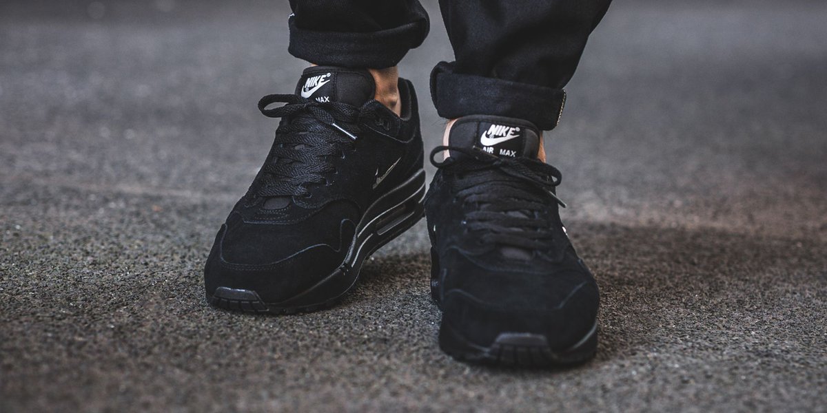 air max 1 premium sc black chrome black