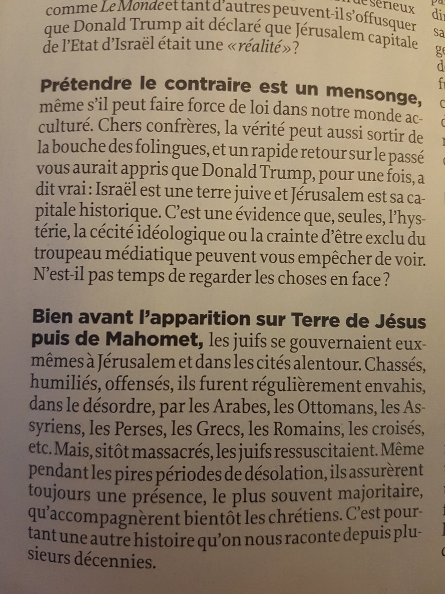 JCVV1's tweet photo. Très mal à l'aise en lisant votre édito, @fogiesbert. Si l'on applique votre raisonnement, il faudrait déporter tous les WASP américains en Europe et rendre "ses" terres aux Amérindiens... Une bonne idée selon vous ? https://t.co/sblxk3cIrG