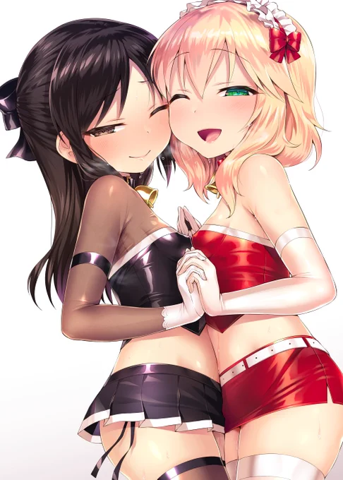 [絵]SSレア[ただのクリスマスライブです]櫻井桃華・橘ありす 