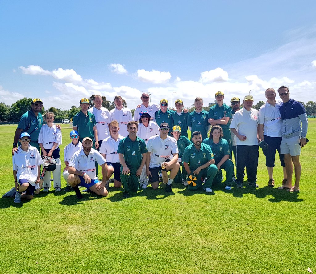 TheBarmyArmy's tweet photo. .@middlepark_cc win the warm-up match by 39 runs. Cracking game! https://t.co/aetAmP6YPY