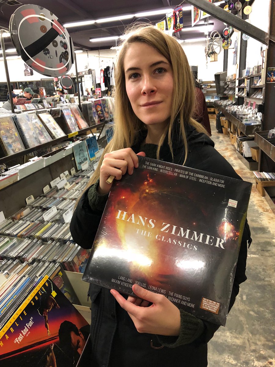 mclars's tweet photo. Look what we found!  We miss you Hans (@HansZimmer).  Let’s have dinner together with @mchawking soon. https://t.co/YK9A9jUhPZ