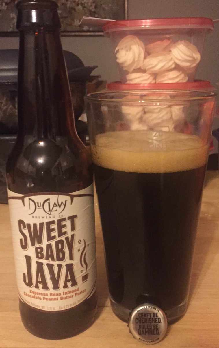 SSchell7's tweet image. Day 23. @CraftBeerAdvent @DuClawBrewing #SweetBabyJava with @roymoussa10 &amp;amp; @tattoobygravity #ChocolatePBandEspresso #PrefectionInABottle #OnlyOneDayLeft #Cheers #ILoveMyWife