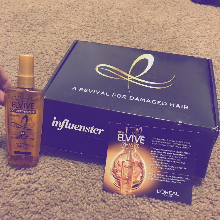 HughesKerrin's tweet photo. So excited for my most recent VoxBox of L’Oreal Elvive Revive oil! https://t.co/AOM1diaP6W