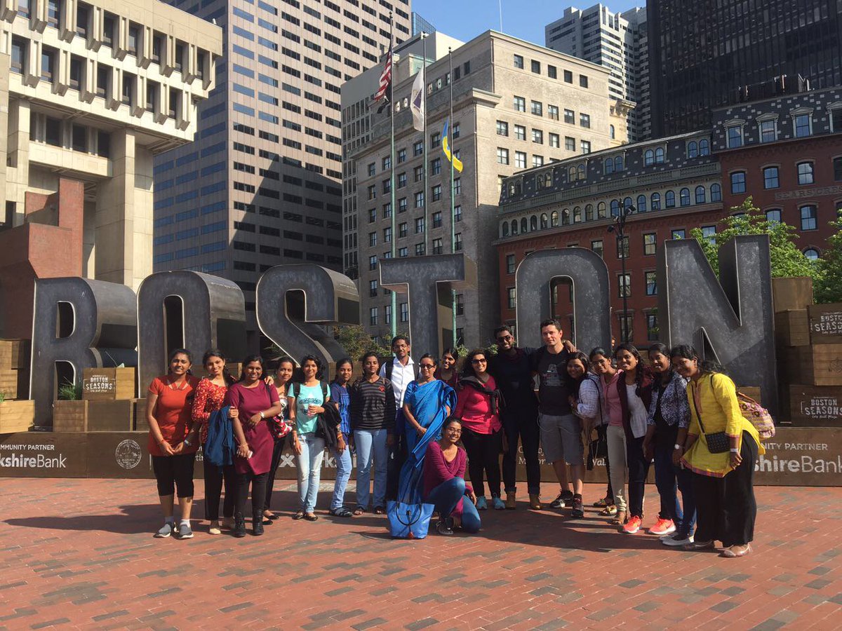 SEHPL's tweet photo. SEP 2017: Successful completion of @SEHPL's Global Learners Program- experiencing Harvard University, MIT &amp; Boston. The group of young medicos from Sri Balaji Vidyapeeth University come back charged with ideas for Social innovation on the ground. #Millionsmilesjourney!! https://t.co/j9iTHputW0