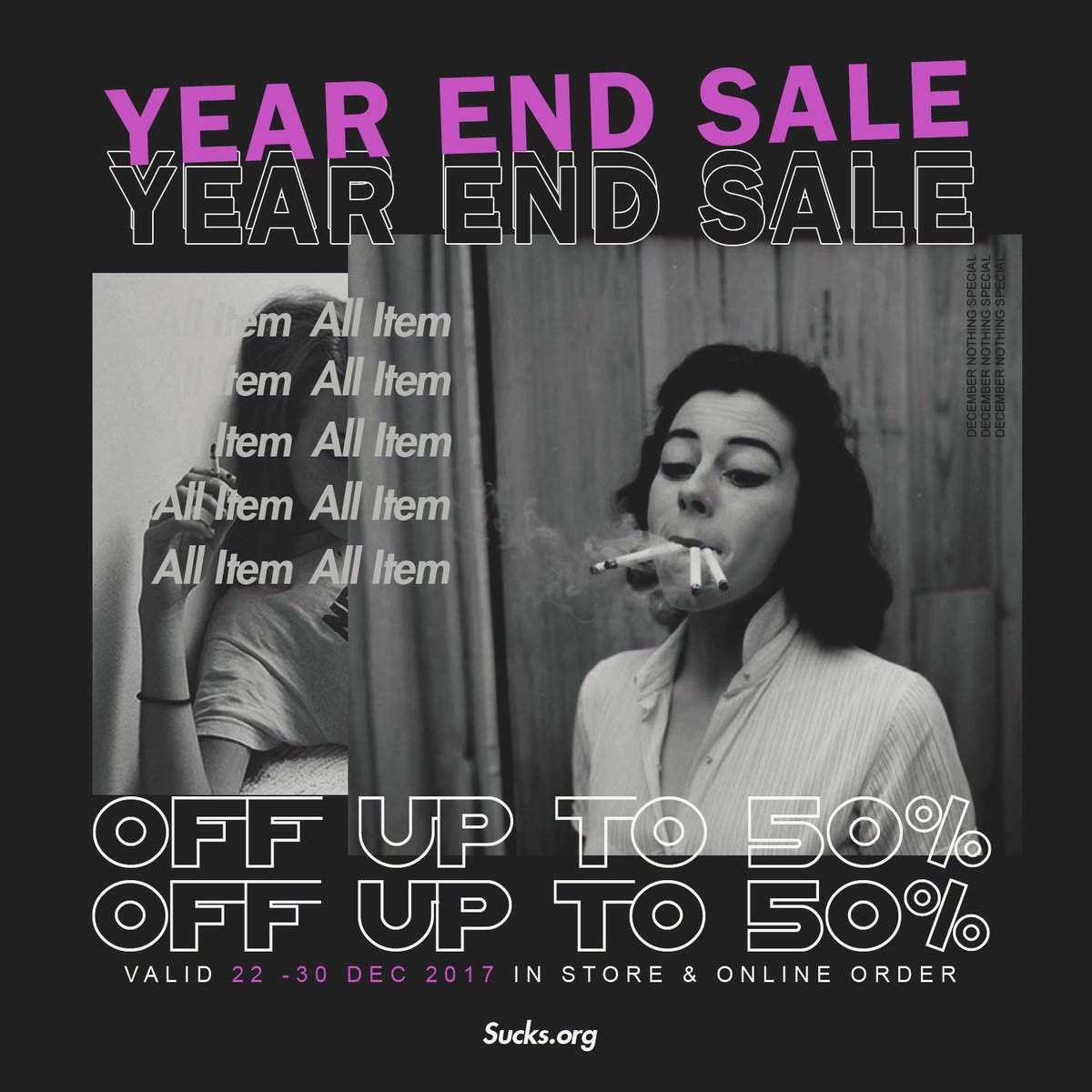 YEAR END SALE!!