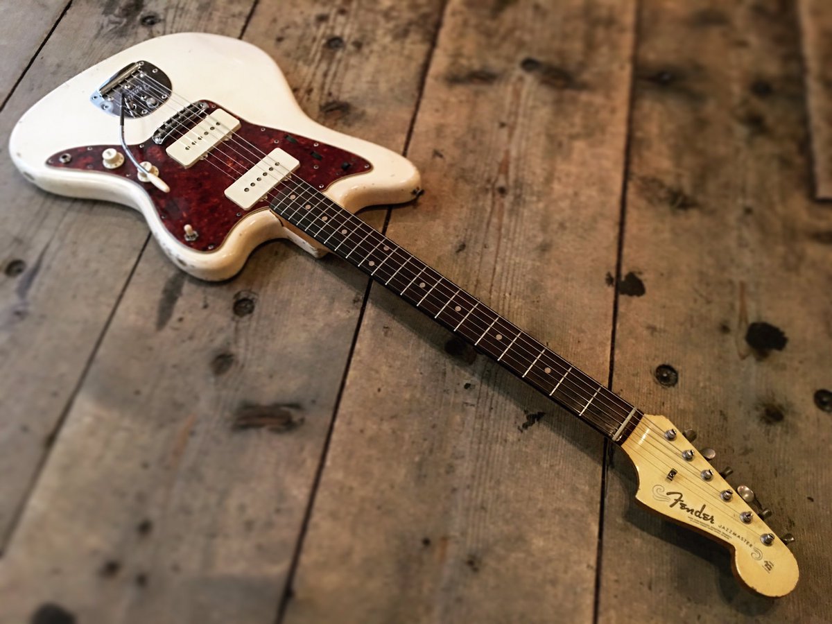 Fender 1962 Jazzmaster Olympic White w/Matching Head アップデート
