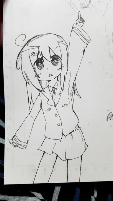 なんか気に入った元気そうな娘 