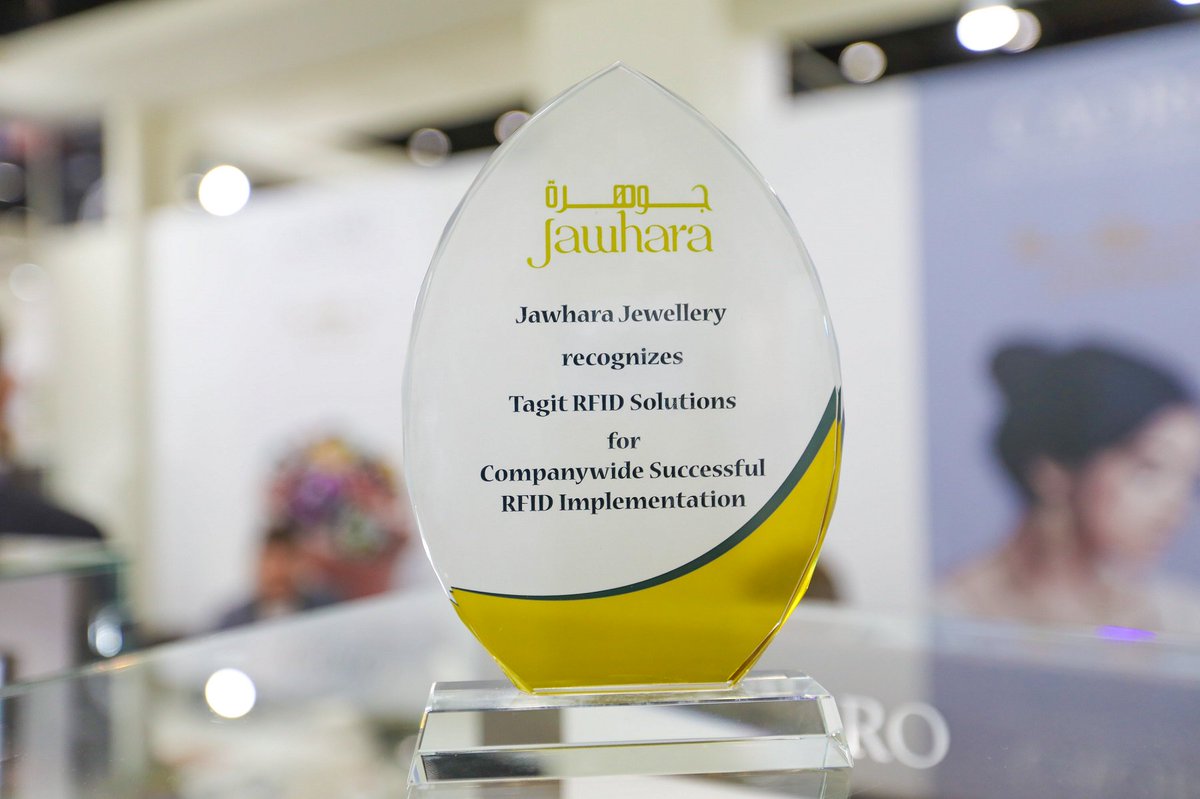 TagitRFID's tweet image. A proud moment to win an award from Jawhara Jewellery successful companywide RFID Implementation.
Another successful achievement by Tagit RFID Solutions.
Read more:  bit.ly/2DGBay5
#Achievement #Tagit #RFID #VOD