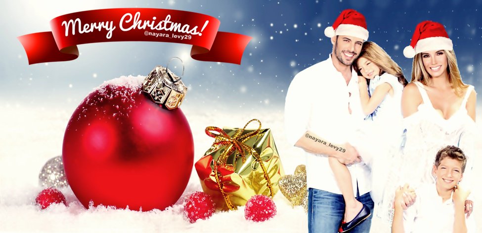 #MerryChristmas El amor familiar es el mejor regalo que puedes existir en la Navidad. ❤️🎁🎅🏻🎄<a href="/willylevy29/">William Levy</a> <a href="/Elygutierrez19/">Elizabeth Gutierrez</a> <a href="/Tophy19/">Christopher A. Levy</a> #Kailey