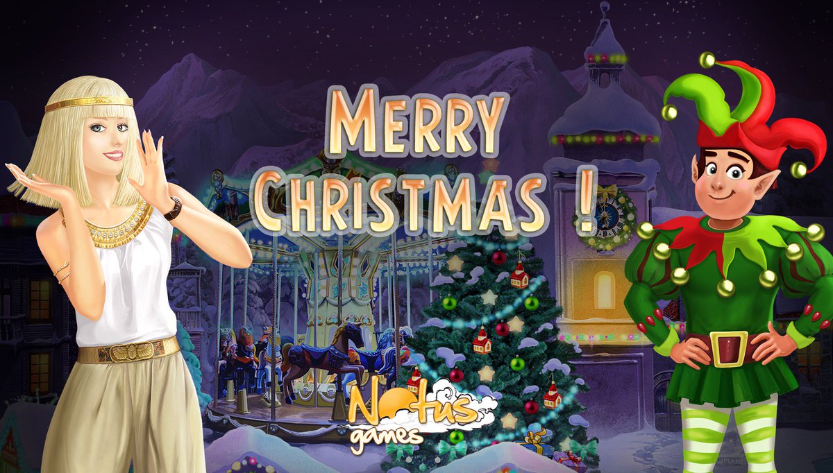StarmillGames's tweet photo. Merry Christmas! We wish you peaceful and happy holidays! https://t.co/1ll946j7JM