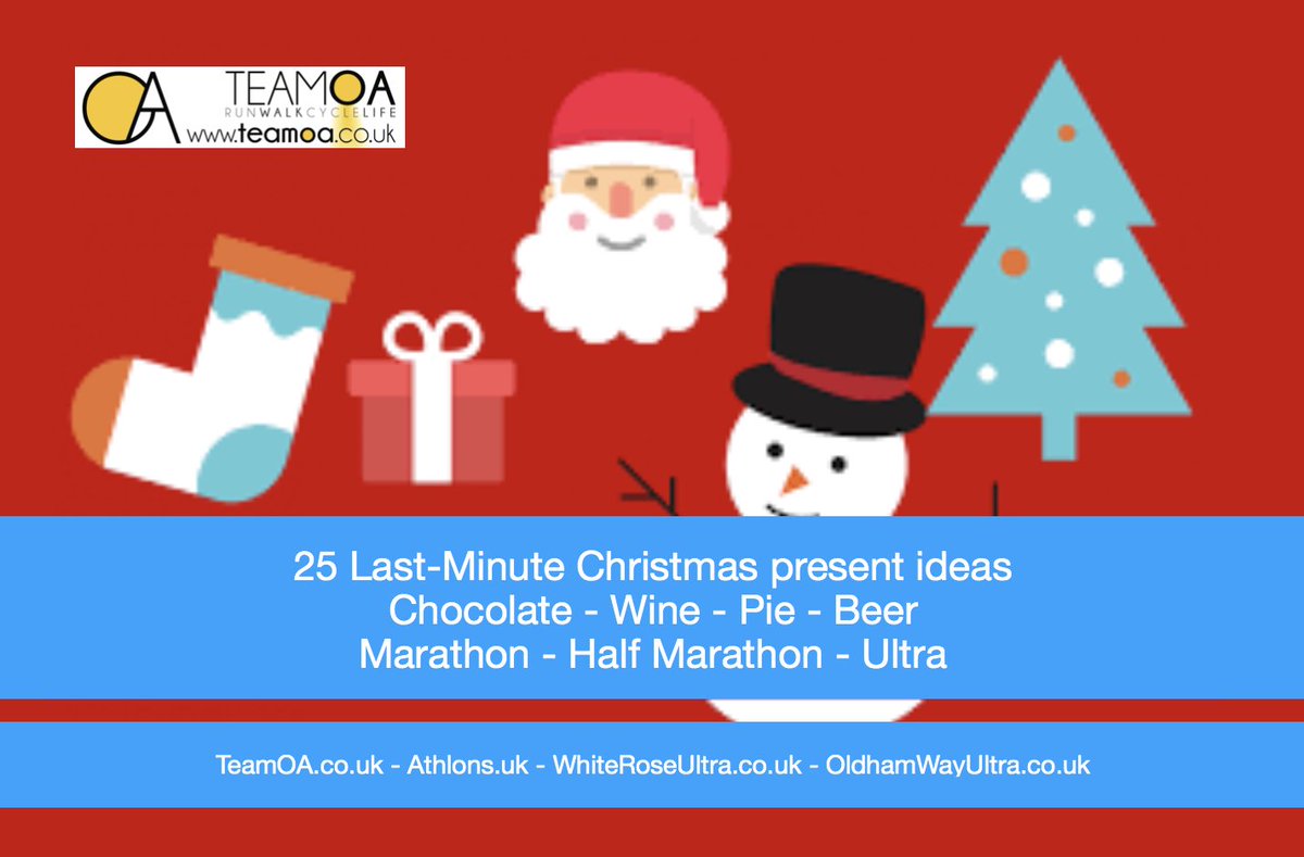 Chocathlon's tweet photo. 25 Last-Minute Christmas present ideas
Chocolate - Wine - Pie - Beer - Gin...
Marathon - Half Marathon - Ultra
https://t.co/Yh1UQfrDKg - Athlons.uk - https://t.co/3RZDuwQ0iV - https://t.co/3qxVLnFRA7 https://t.co/7bpkBy2ToO