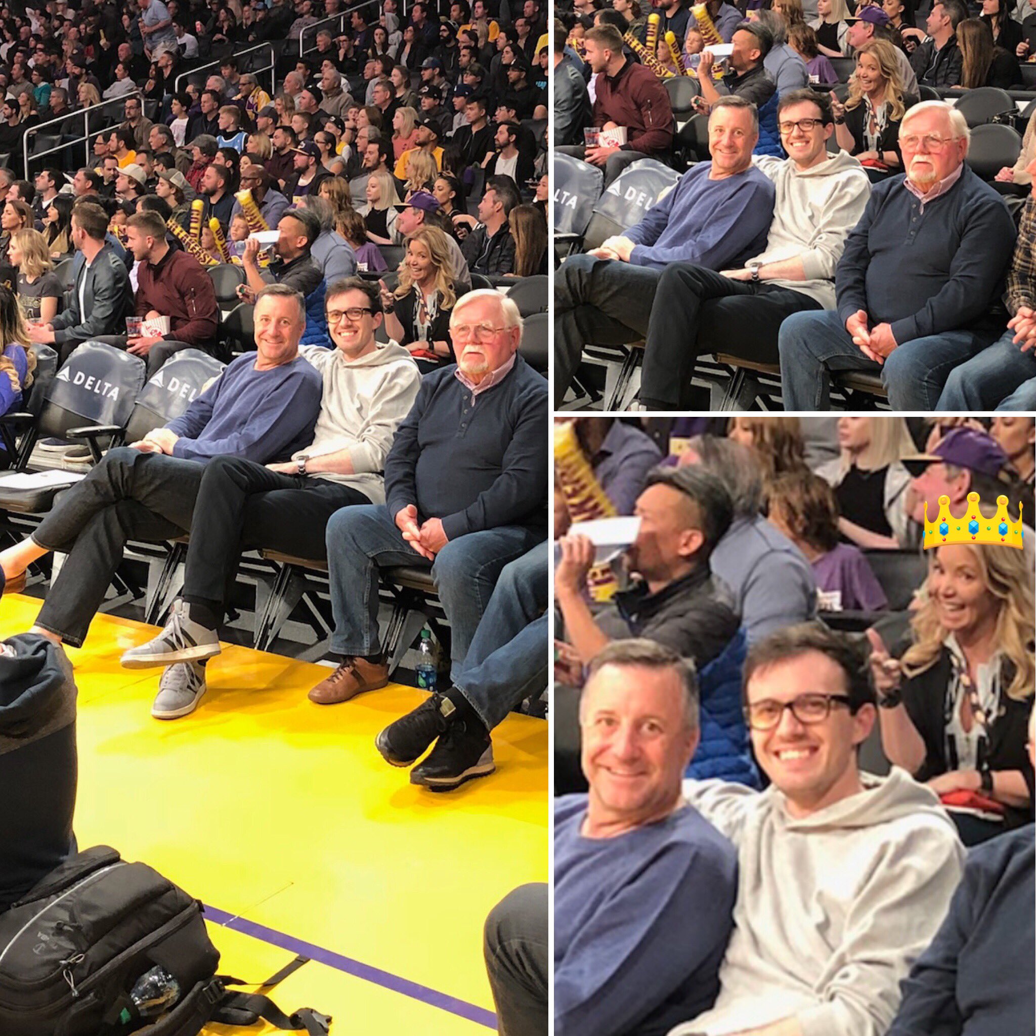 lakers courtside seats