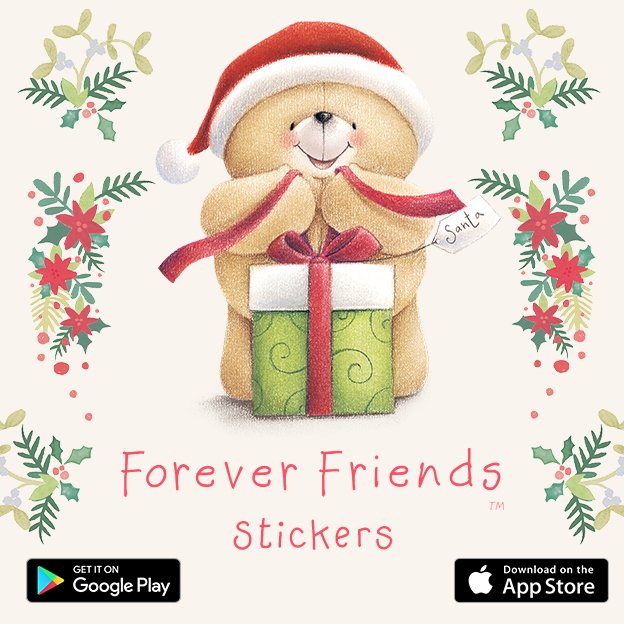 TipTapGame's tweet image. It's not too late to send loved ones far and near a Christmas treat with our Forever Friends #Christmas stickers for iOS &amp;amp; Android 🐻🎅💕

GET THEM 📲 npga.me/loveyou