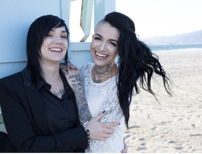 Happy two year wedding anniversary @NikkiHeartsx I love you to the moon and back https://t.co/tXHIEC<a class="tags" href="/tag/nikkiheartsx">@nikkiheartsx</a><a href="/tag/avntrophygirls"class="tags"><span>#avntrophygirls</span></a>
