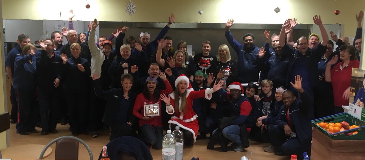 Absolute squad goals. Packet perfect Christmas week. What a team! #NightsInRetail #CrushedIt