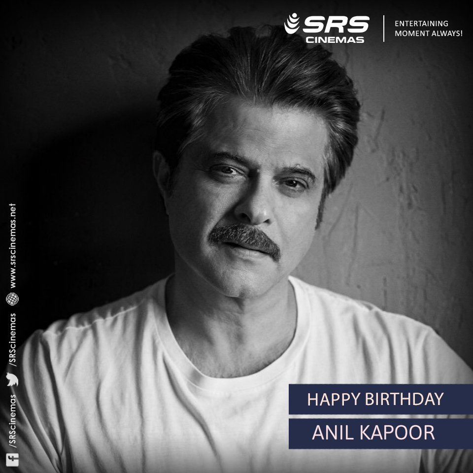 A very happy birthday to the man who never ages, Anil Kapoor! 